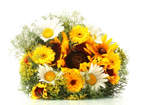 Beautiful bouquet arranged for flower delivery